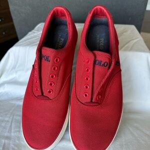 Polo by Ralph Lauren Men's Red Sneakers